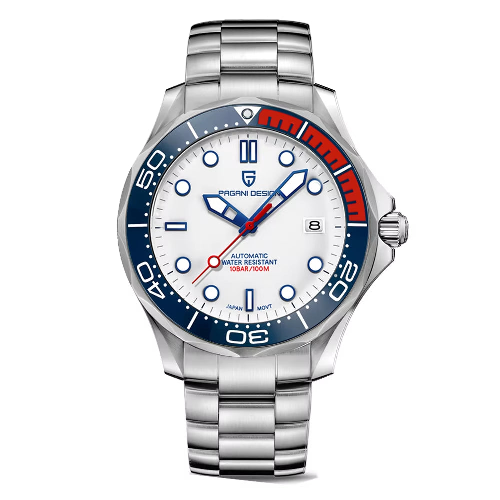Men Watches 2026 New 007 Retro Luxury Automatic Watch for Men Mechanical Wristwatch Men Stainless Steel Waterproof