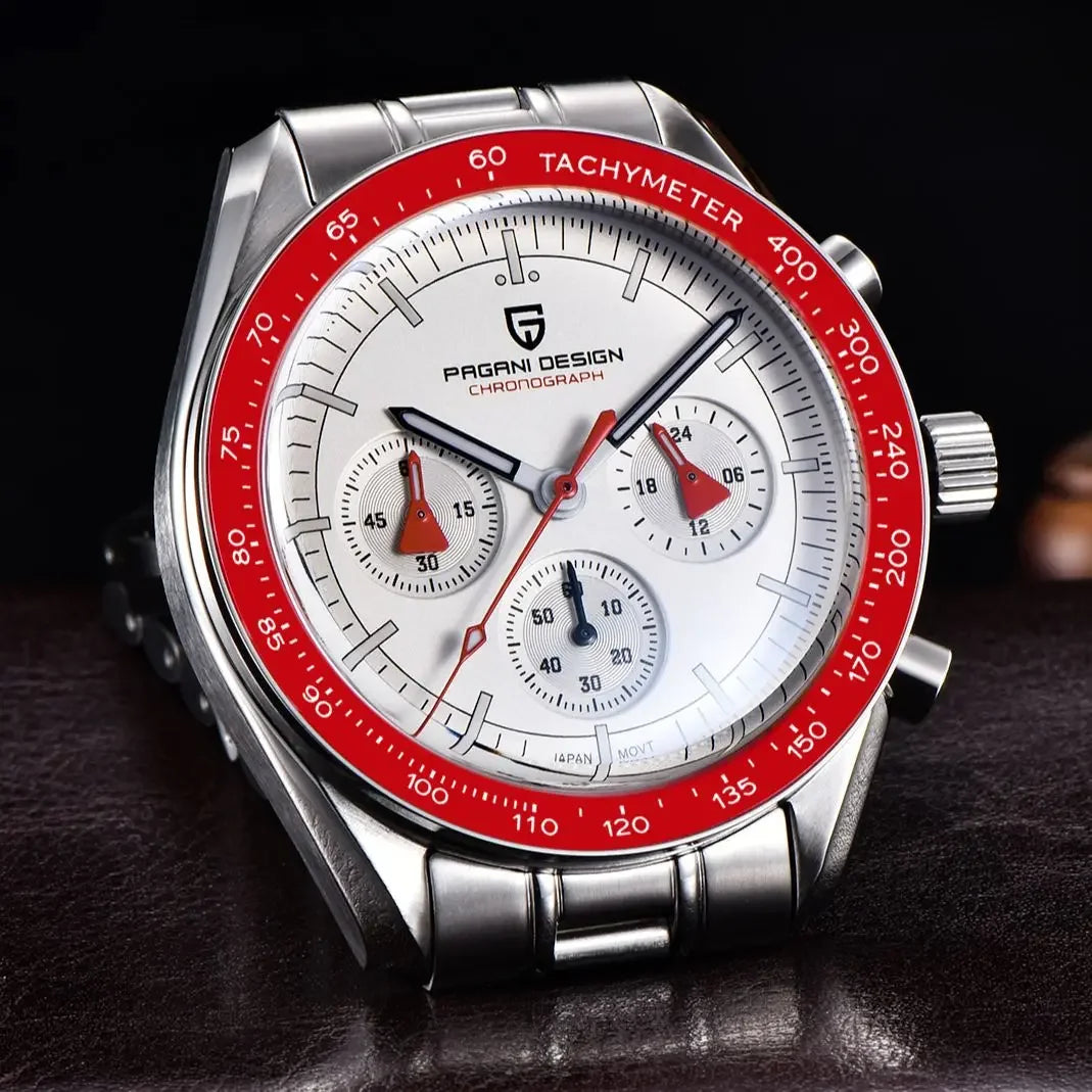 2026 New AK Project Men'S Watches Luxury Quartz Wrist Watch for Men AR Sapphire Speed Chronograph Automatic Date