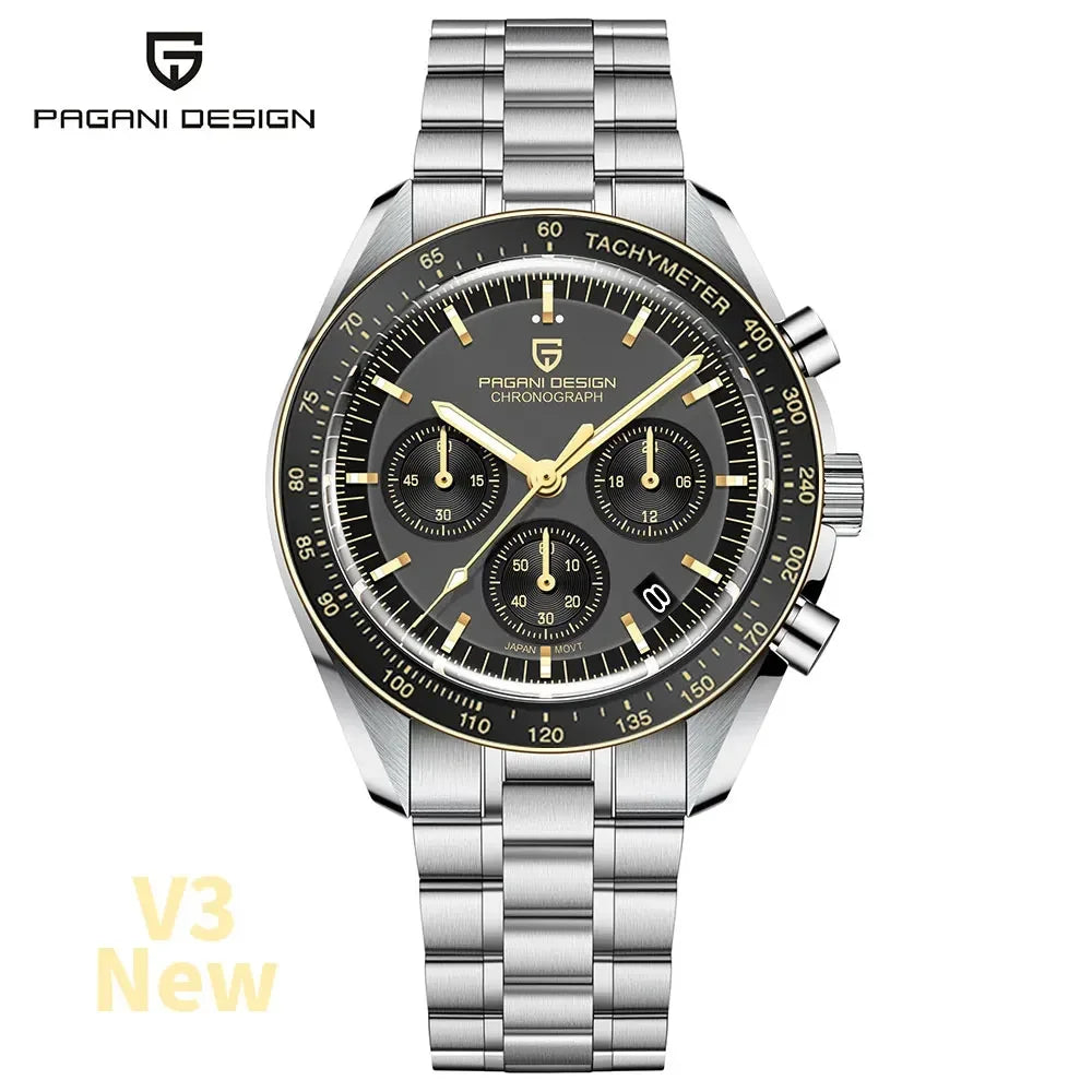 Tribute Collection — Pagani Design PD-1701 Chronograph, Fifth Generation, Tachymeter Bezel