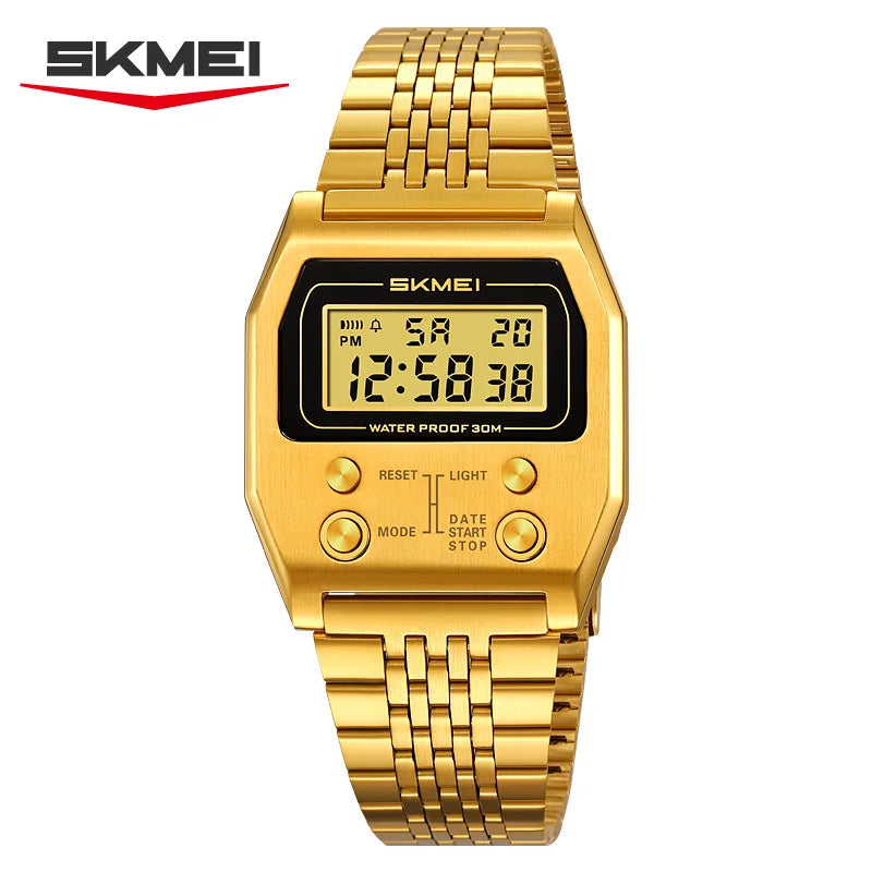 Not Your Average Digital Watch — SKMEI 2460 Retro LED Display Sports Watch Genuinely Different