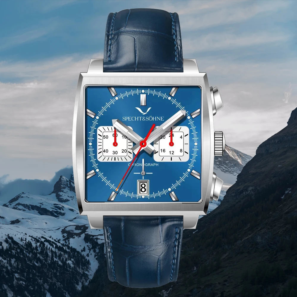 Effortless Sophistication — Specht&Sohne SP0009-8 Chronograph, Miyota VK64, Roman Numeral Dial