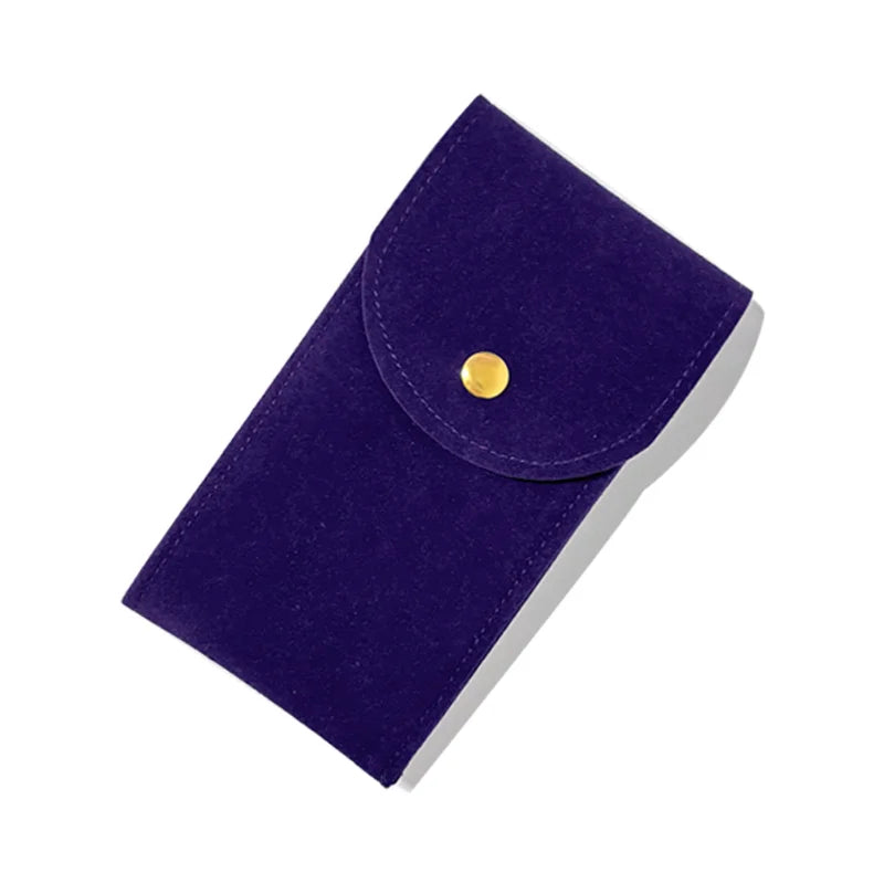 Keep It Dust-Free, Wherever You Go — Protective Velvet Watch Travel Pouch