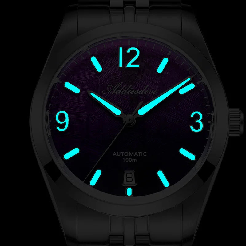 2026 New Men'S Automatic Mechanical Watch 100M Waterproof Sapphire Crystal Calendar Super Luminous Dive Male Watches