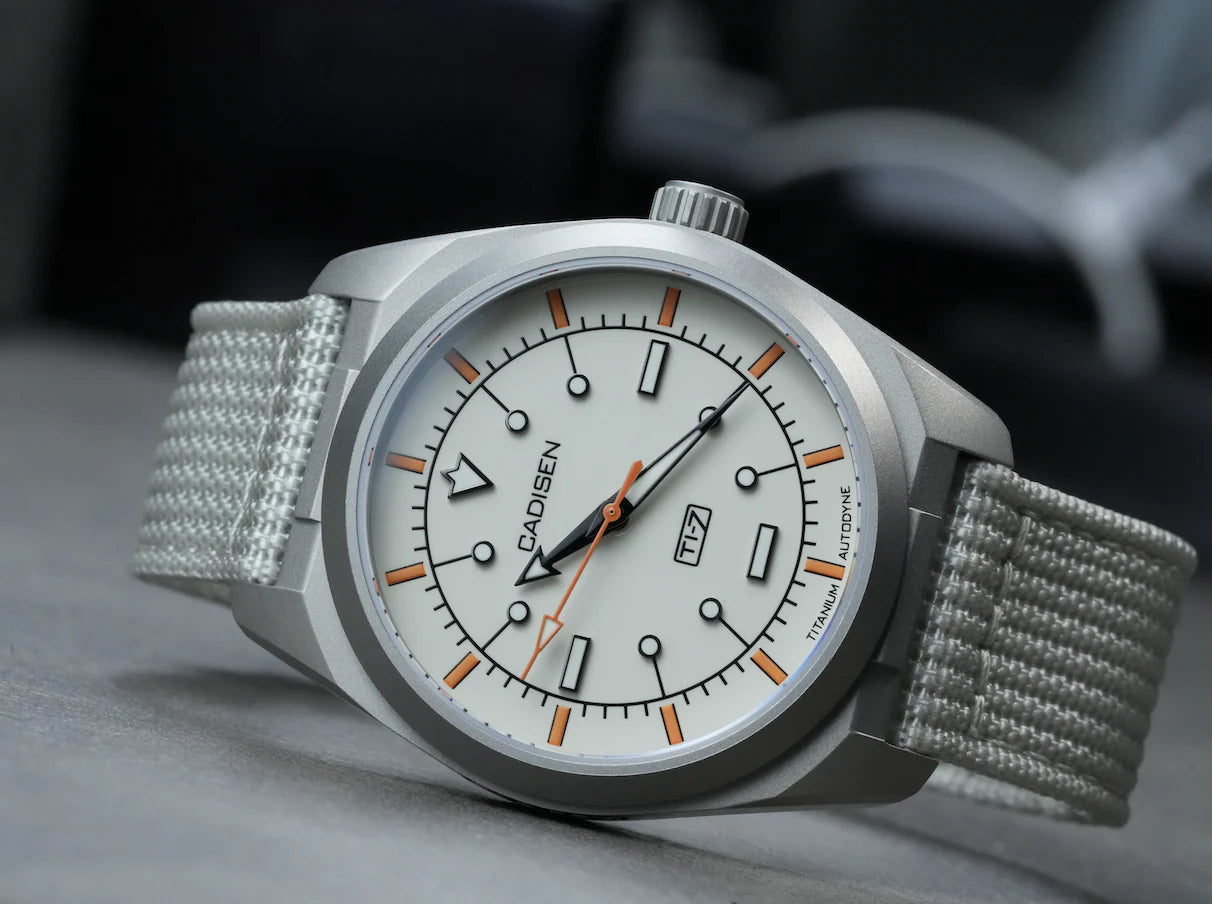 Cadisen TI-7 Autodyne — Titanium Automatic Watch, 58g