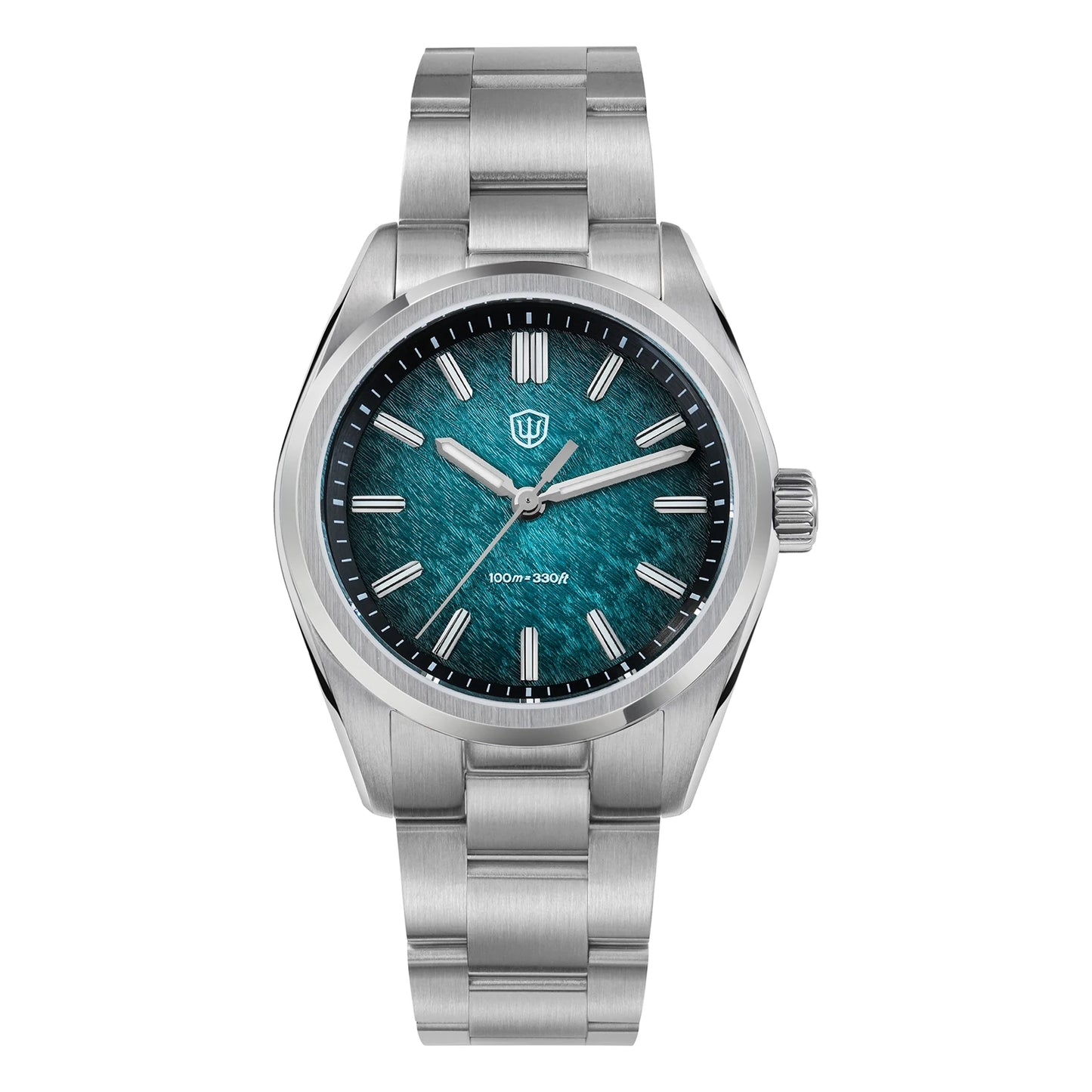 WD0003B Original Design Aventurine Dial Men Watch VH31 Sweep Seconds Quartz Movement 36Mm Watches Luminous Waterproof