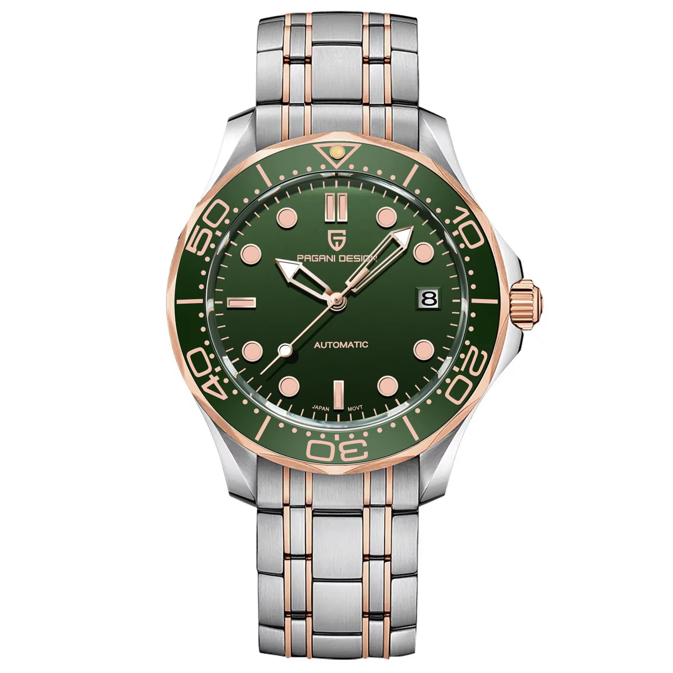 Men Watches 2026 New 007 Retro Luxury Automatic Watch for Men Mechanical Wristwatch Men Stainless Steel Waterproof
