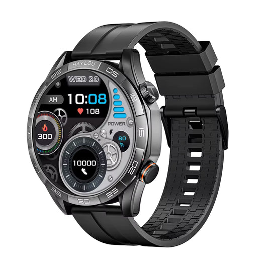 Solar 5 Voice Calling Smartwatch 1.58'' AMOLED Display 60Hz Smart Watch 24H Health Monitoring Sports Smartwatch for Men