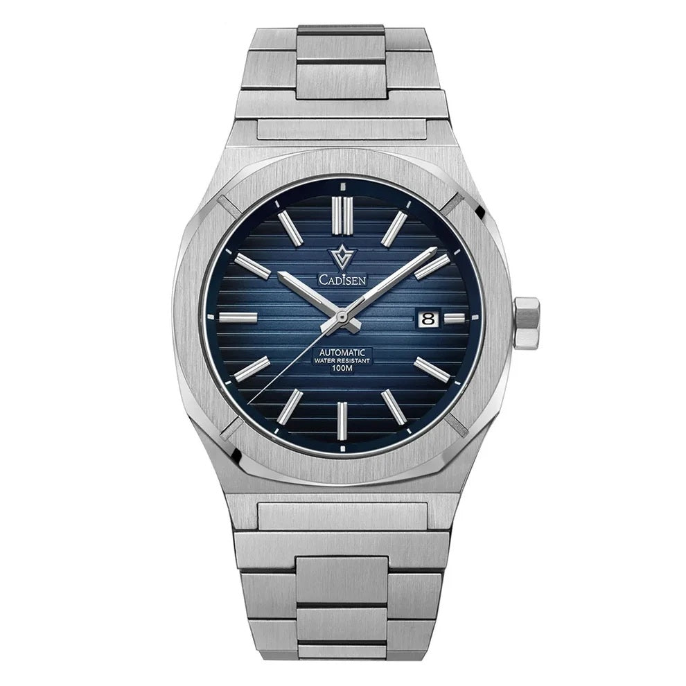 Cadisen C8200 — German-Designed Automatic Watch, Octagonal Case, Genuine Miyota Movement, Sapphire Crystal