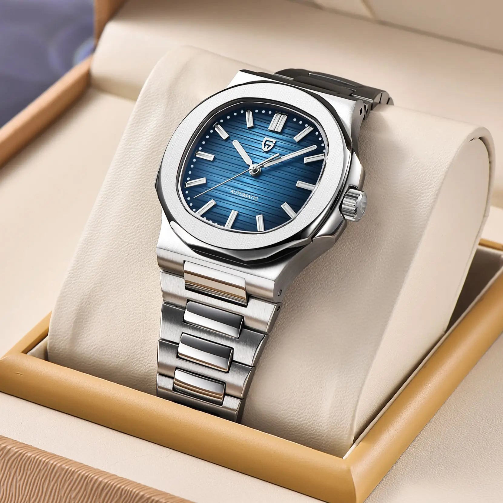 2025 New Men'S Watches Luxury Automatic Watch for Men Mechanical 40MM Wristwatch Stainless Steel AR Sapphire Glass