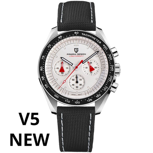 New Men'S Watches Sport Chronograph Luxury Quartz Wrist Watch for Men Automatic Date Speed Great Master Watch Men