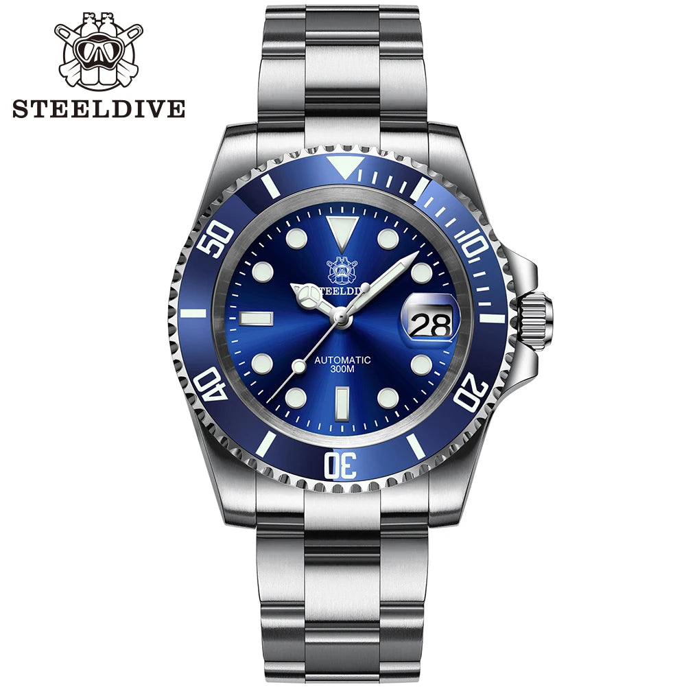 Official SD1953 40.5Mm Case Hot Selling NH35 Automatic Watch Sapphire Glass Ceramic Bezel Men Dive Watches