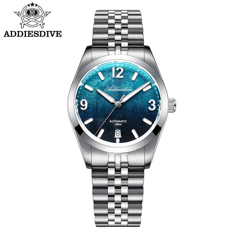 2026 New Men'S Automatic Mechanical Watch 100M Waterproof Sapphire Crystal Calendar Super Luminous Dive Male Watches