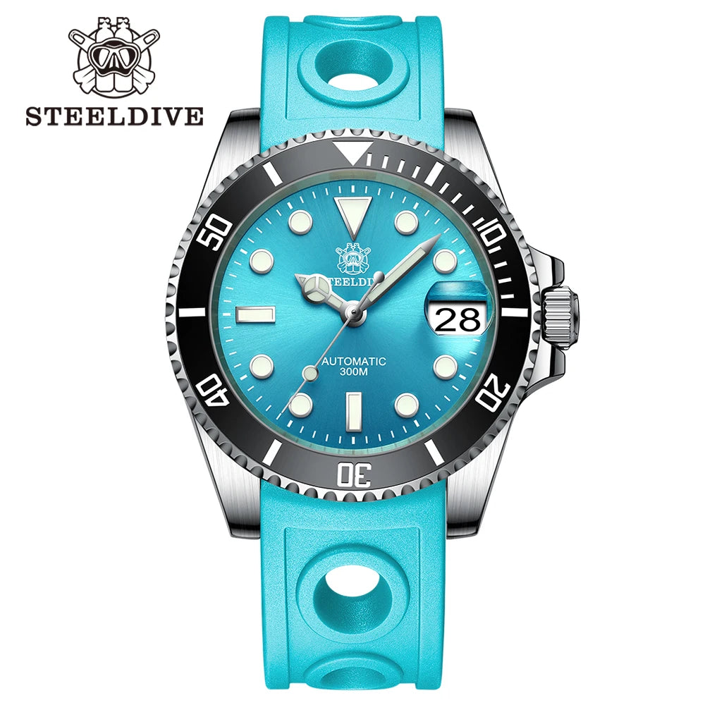 Official SD1953 40.5Mm Case Hot Selling NH35 Automatic Watch Sapphire Glass Ceramic Bezel Men Dive Watches