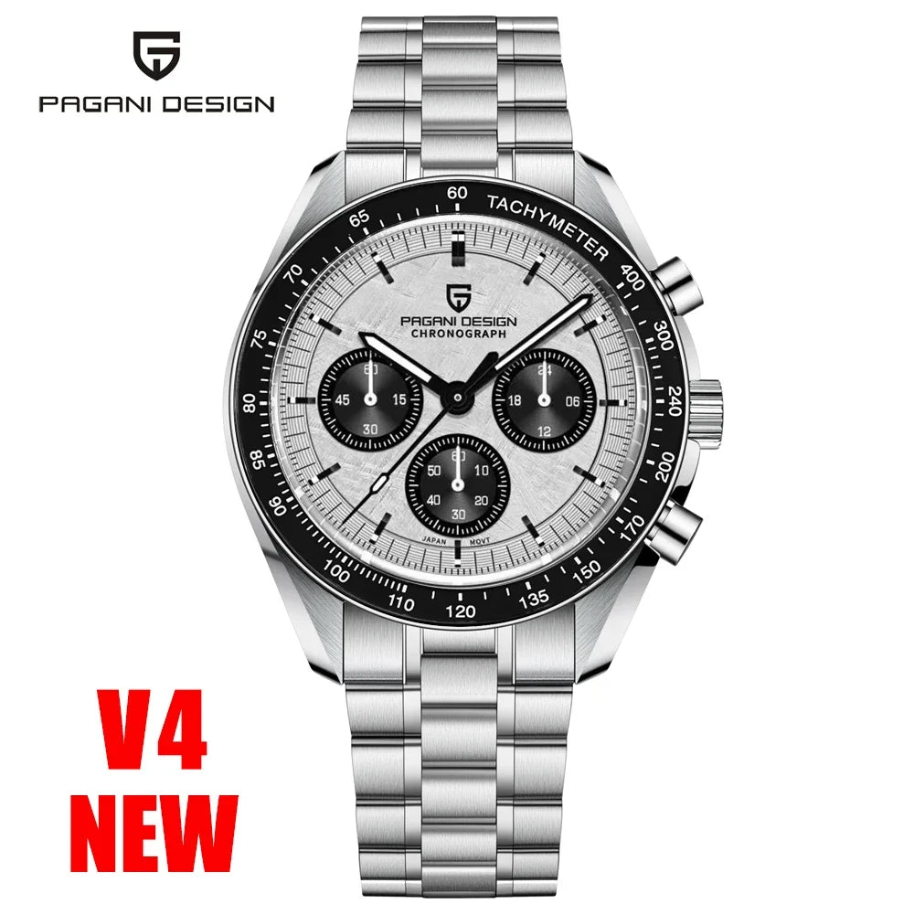 2026 New AK Project Men'S Watches Luxury Quartz Wrist Watch for Men AR Sapphire Speed Chronograph Automatic Date