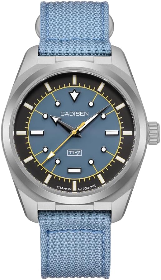 Cadisen TI-7 Autodyne — Titanium Automatic Watch, 58g