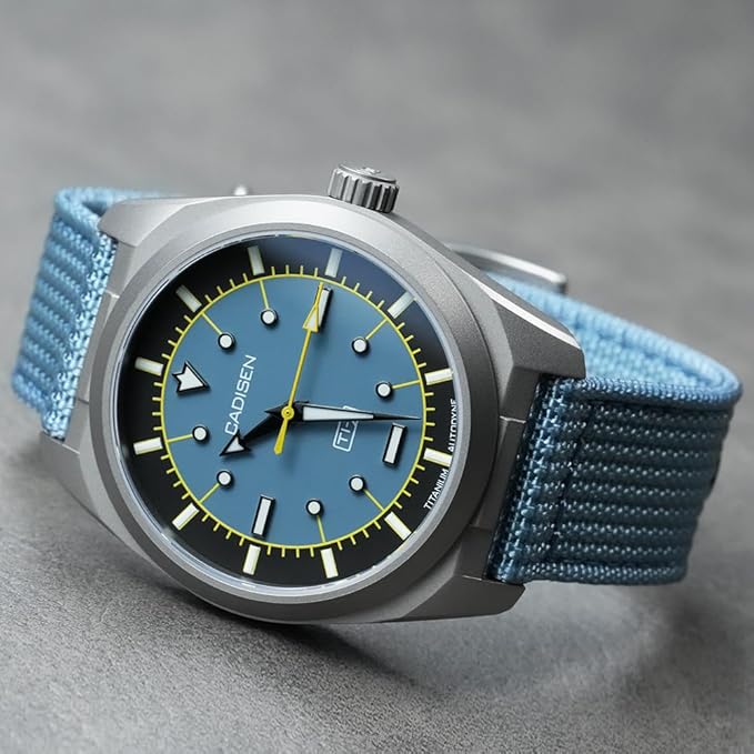Cadisen TI-7 Autodyne — Titanium Automatic Watch, 58g