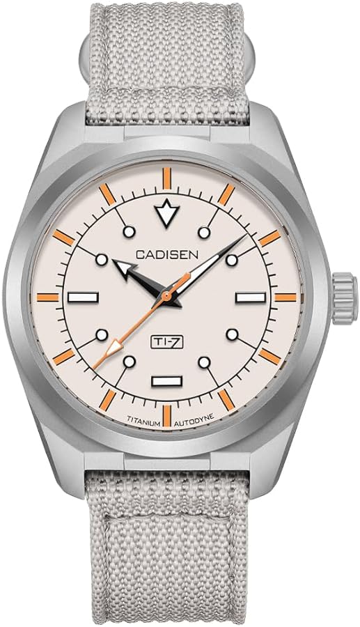 Cadisen TI-7 Autodyne — Titanium Automatic Watch, 58g
