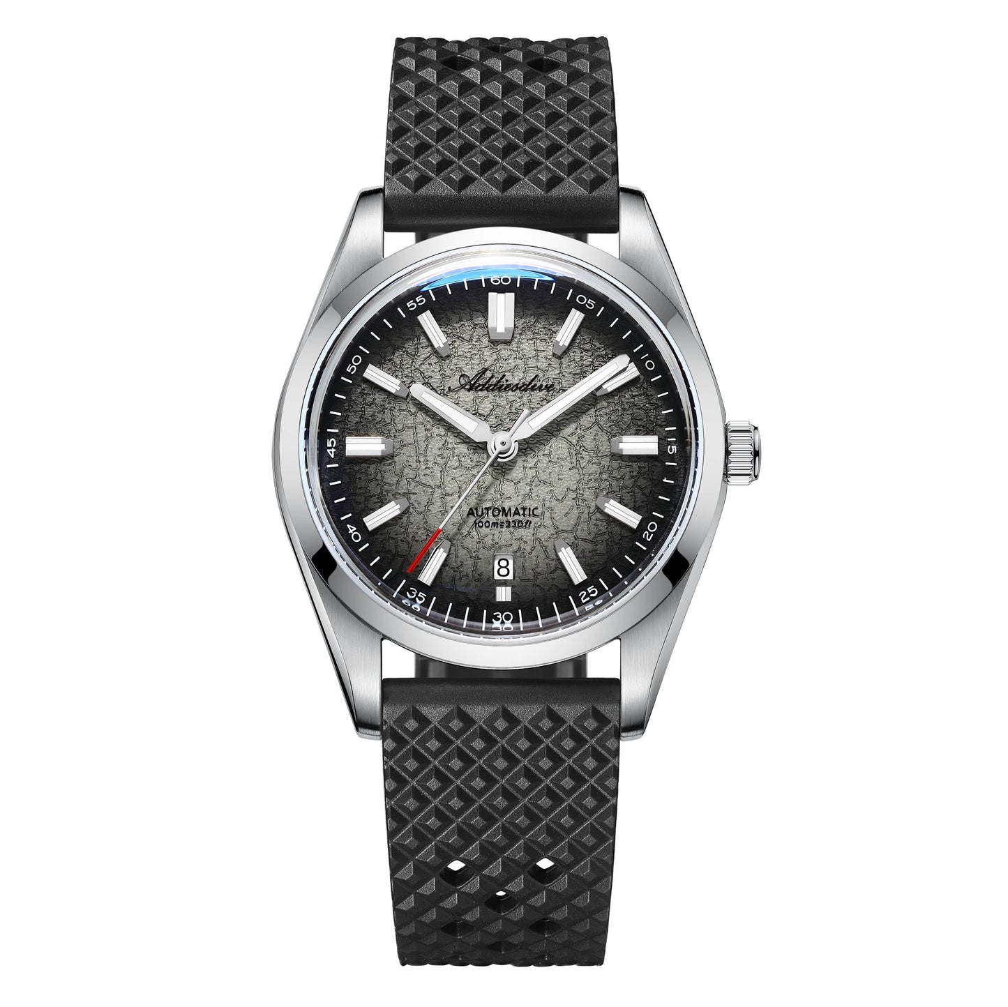 Gradient Diver Watches for Men K1 Mineral Glass Stainless Steel Waterproof Automatic Mechanical Watches AD2531 Luxury