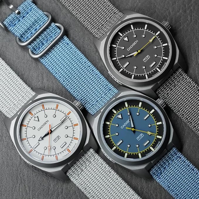 Cadisen TI-7 Autodyne — Titanium Automatic Watch, 58g