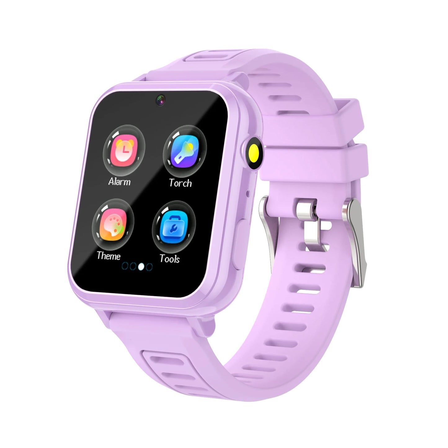 Children'S Wristwatch 24 Games Kids Smart Watch Music Play Pedometer Tracker Time Display Video Audio Record Torch Smartwatch