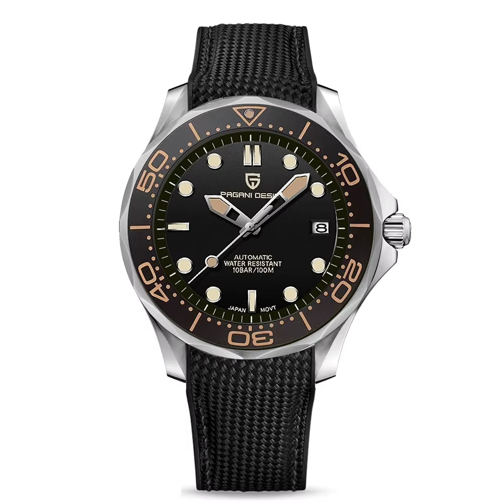 Men Watches 2026 New 007 Retro Luxury Automatic Watch for Men Mechanical Wristwatch Men Stainless Steel Waterproof