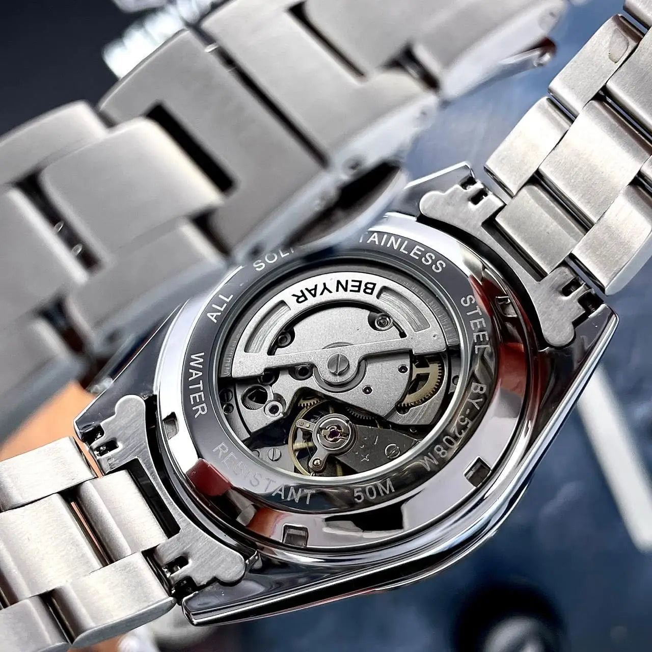 2024 Sand Road Hot Selling 40MM Mechanical Watch 316L Stainless Steel 50M Waterproof Men'S Z Automatic Mechanical Watch