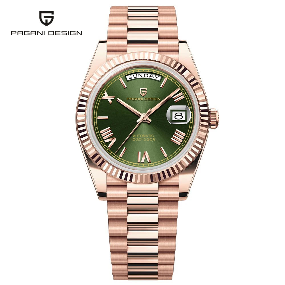 2026 New  DD36 Men'S Watches Gold Luxury Automatic Watch Men Mechanical Wristwatch Man Waterproof AR Sapphire Date