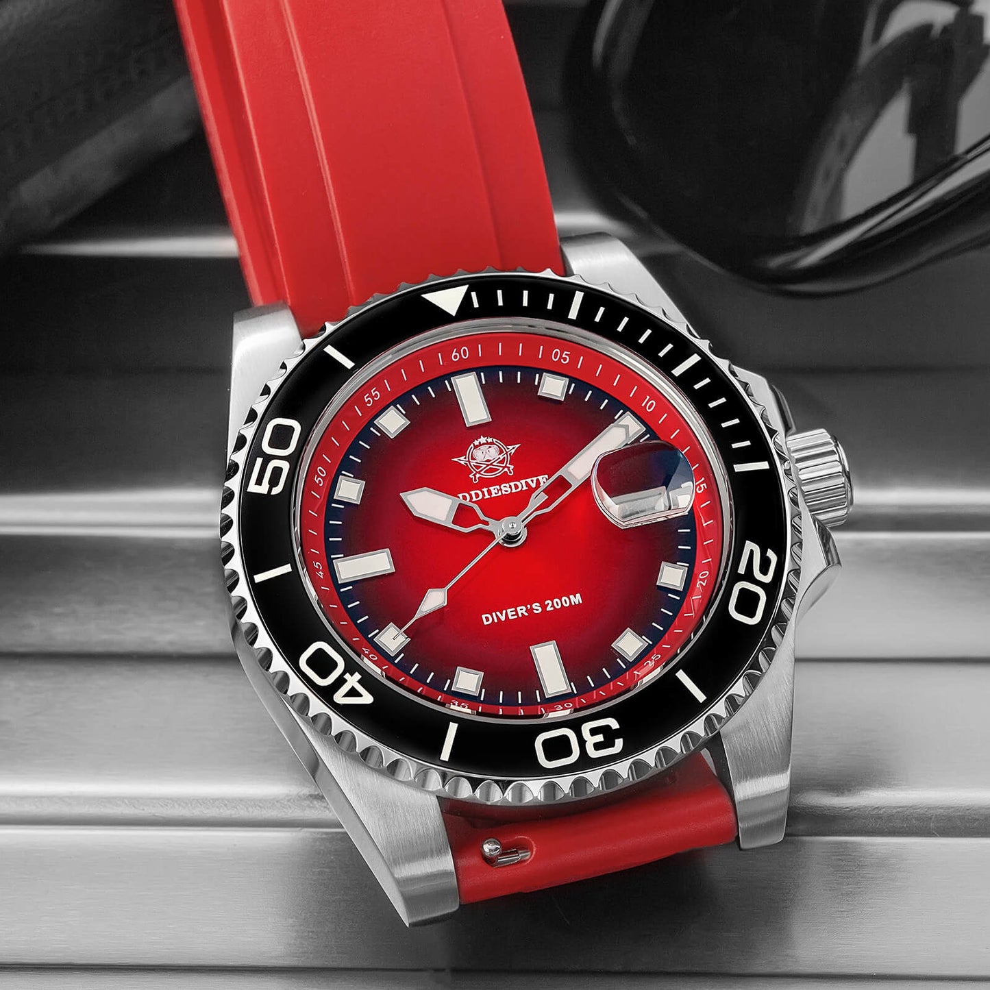 ADDIESDIVE 41Mm Quartz Dive Watch AD2089