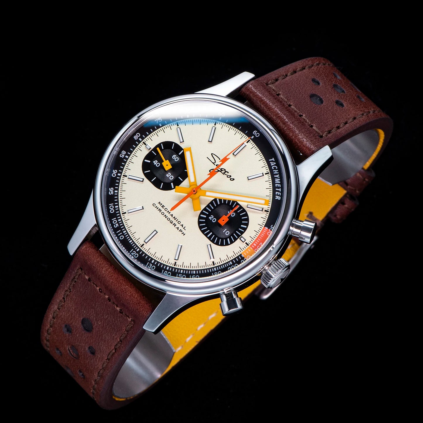 Built for the Cockpit — Sugess ST19 Swanneck Chronograph, Hand Wind, Sapphire