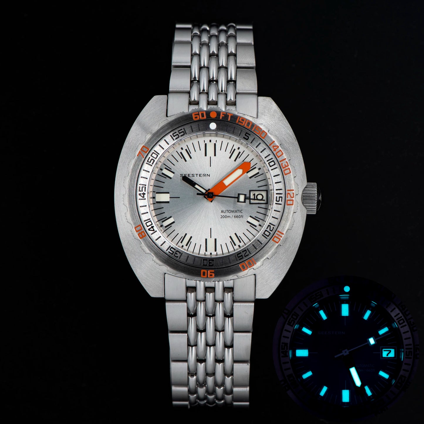 Seestern SUB300T — A True Diver's Watch, Genuine NH35A, 200m Sapphire [Multiple Colour Options]