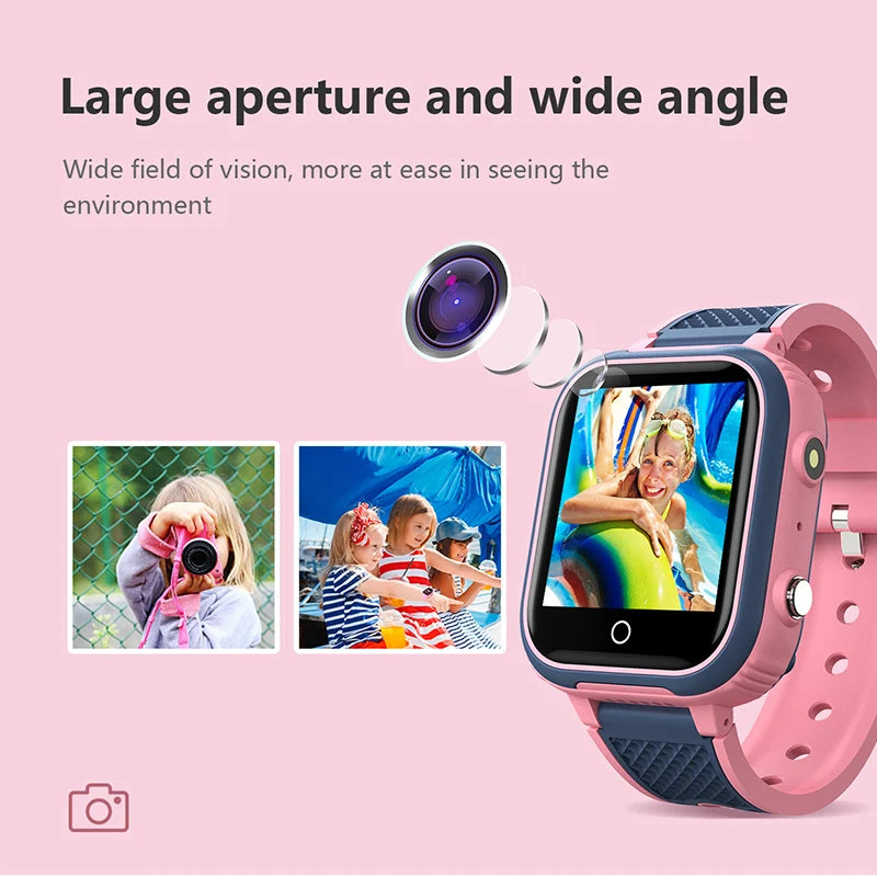 Peace of Mind on Their Wrist — 4G Kids Smart Watch, GPS Tracker, Video Calling & SOS
