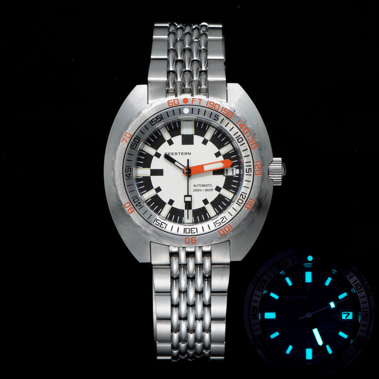 Seestern SUB300T — A True Diver's Watch, Genuine NH35A, 200m Sapphire [Multiple Colour Options]