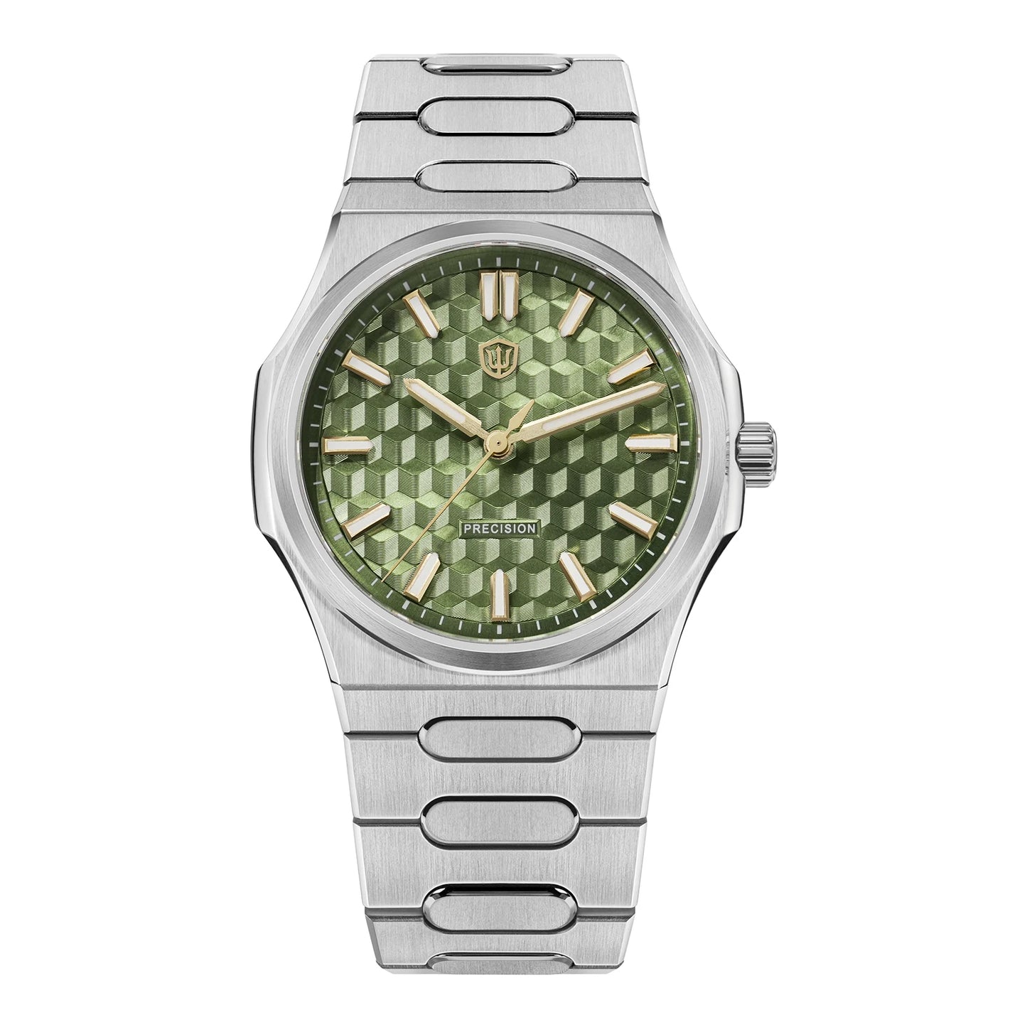 Premium Watchdives WD0016B — Stunning Faceted Natural Stone Dial, Sweeping Quartz [Multiple Colour Choices]