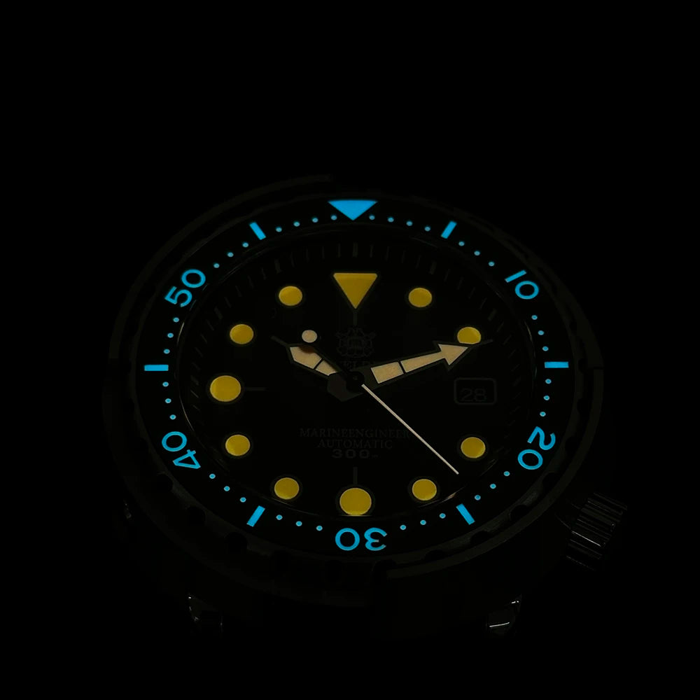 Bold Colour Statement — STEELDIVE SD1975T Upgraded Dial Automatic Shrouded Diver, Ceramic Bezel, 300M Water Resistant [Colour Options & Strap]