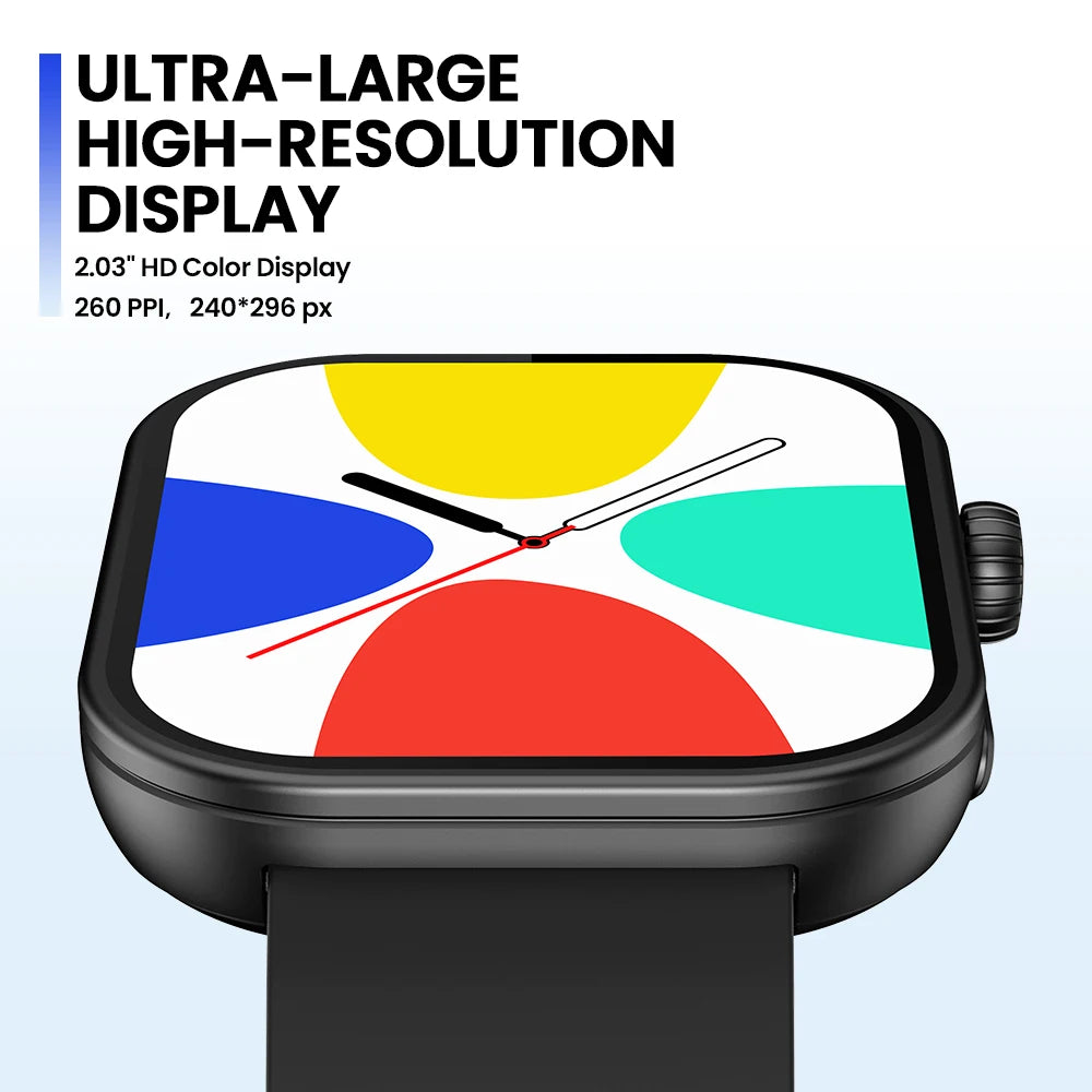 Effortless Everyday Companion — Zeblaze Btalk Plus Men's Voice Calling Smartwatch [Colour Options]
