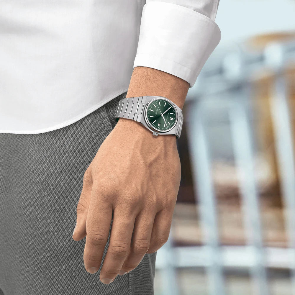 Iconic Looks Specht&Sohne Integrated-Bracelet Sport Watch — Sapphire Crystal, 100M Waterproof [Gold & Silver Strap Options]