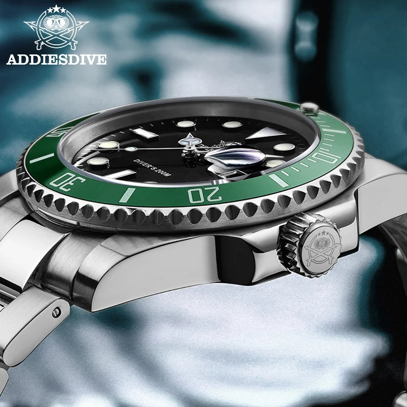 The Real Deal — ADDIESDIVE Quartz Diver, Genuine 200m Waterproof, Japanese Movement