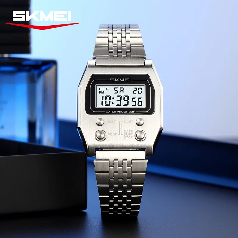 Not Your Average Digital Watch — SKMEI 2460 Retro LED  Display Sports Watch Genuinely Different