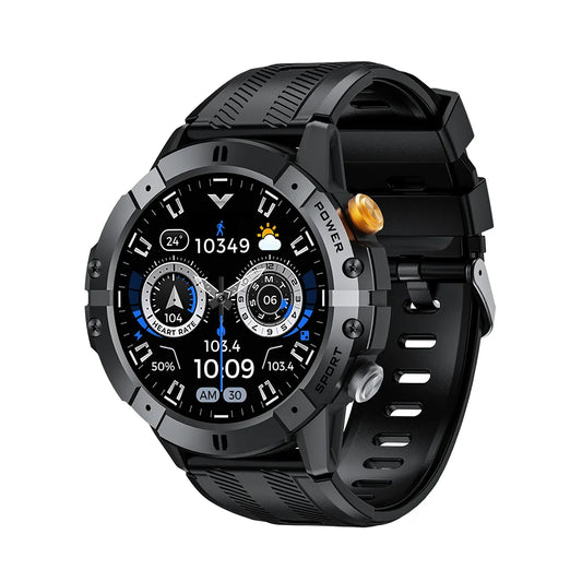 CUBOT Mens Smartwatch — Bluetooth Calling, Health & Fitness Tracking