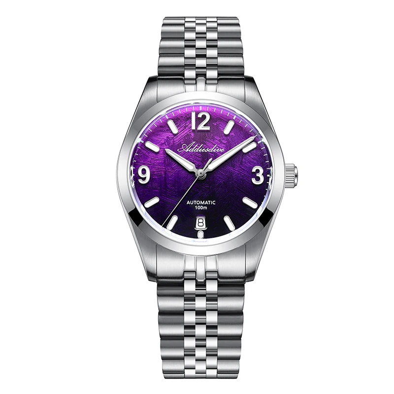 Addiesdive AD2547 — Automatic Watch, Mesmerising Gradient Deep Sea Dial, Sapphire, 100M Water Resistant [Colour Options]