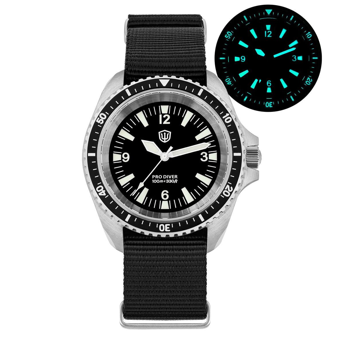 Watchdives WD1980 V3 — Sapphire Crystal, Sweep-Second Quartz, 100m Water Resistant Modern with a Vintage Twist!