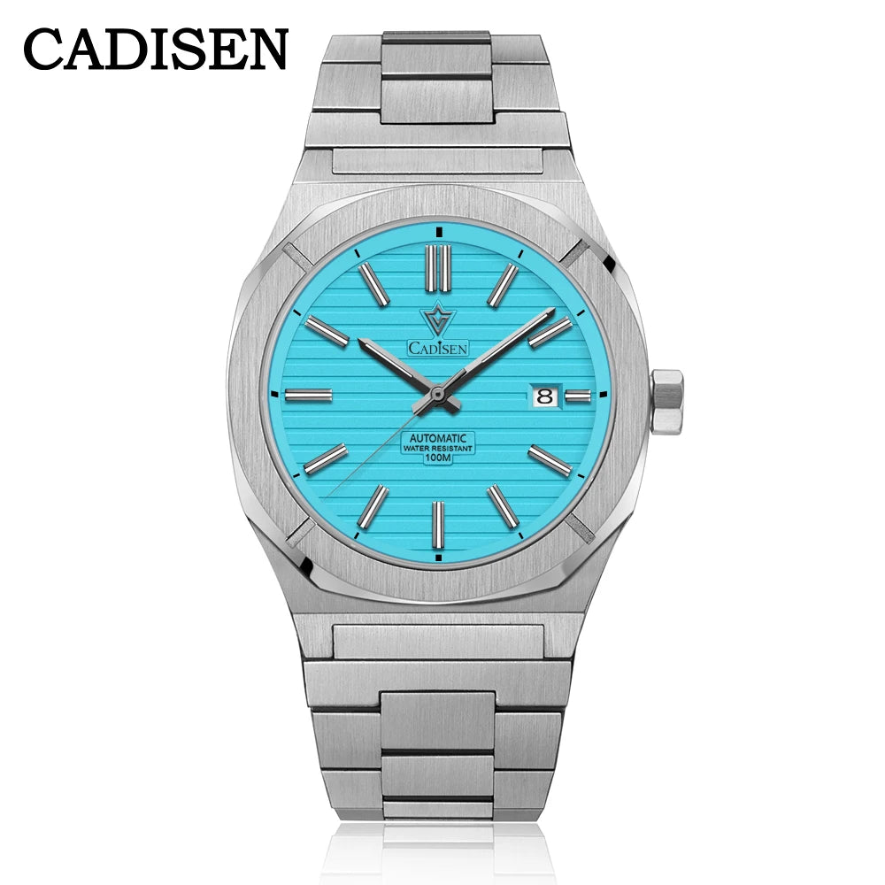 Cadisen C8200 — German-Designed Automatic Watch, Octagonal Case, Genuine Miyota Movement, Sapphire Crystal