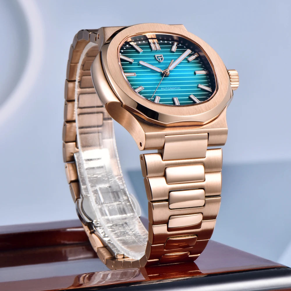 Pagani Design PD-1728 — Yacht Board Dial Fashion Watch, Automatic, 100M Water Resistant [Silver / Gold Colour Options]
