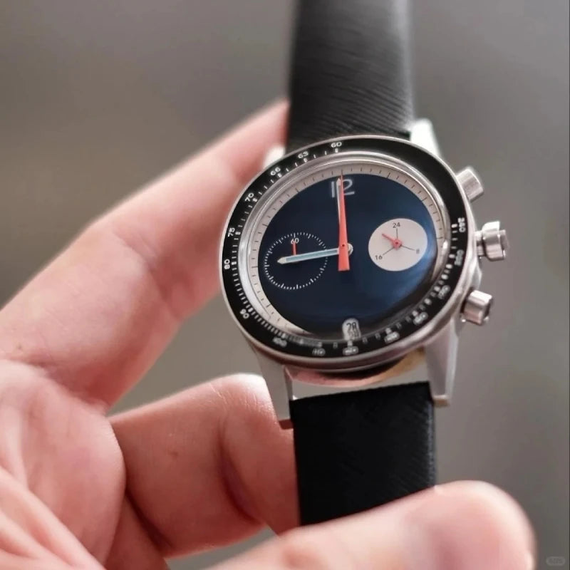 Mens CILOA Quartz Timer Dress Watch — Simplistic Design with Classic Good Looks, Zero Fuss