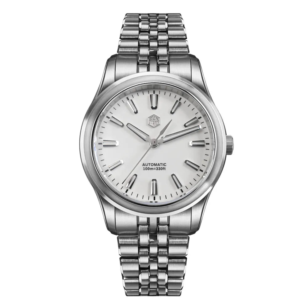 San Martin SN0144 — Head-Turning JianZhan Sunburst Dial, Genuine Miyota 90S5 Automatic, Sapphire AR Crystal