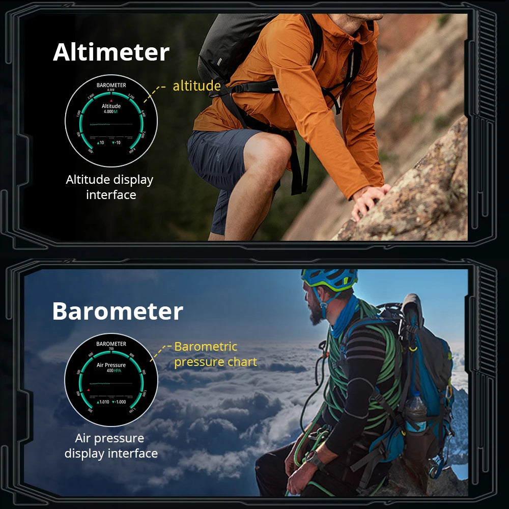 High Specifications COLMI GPS Smartwatch — Built-In GPS, AMOLED Display, Compass