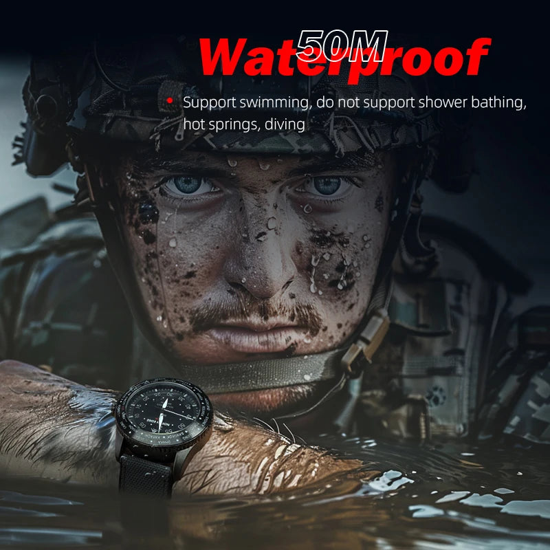 Runs for Half a Year on One Charge — NORTH EDGE MACH Solar Powered Pilot Watch [Colour Options]