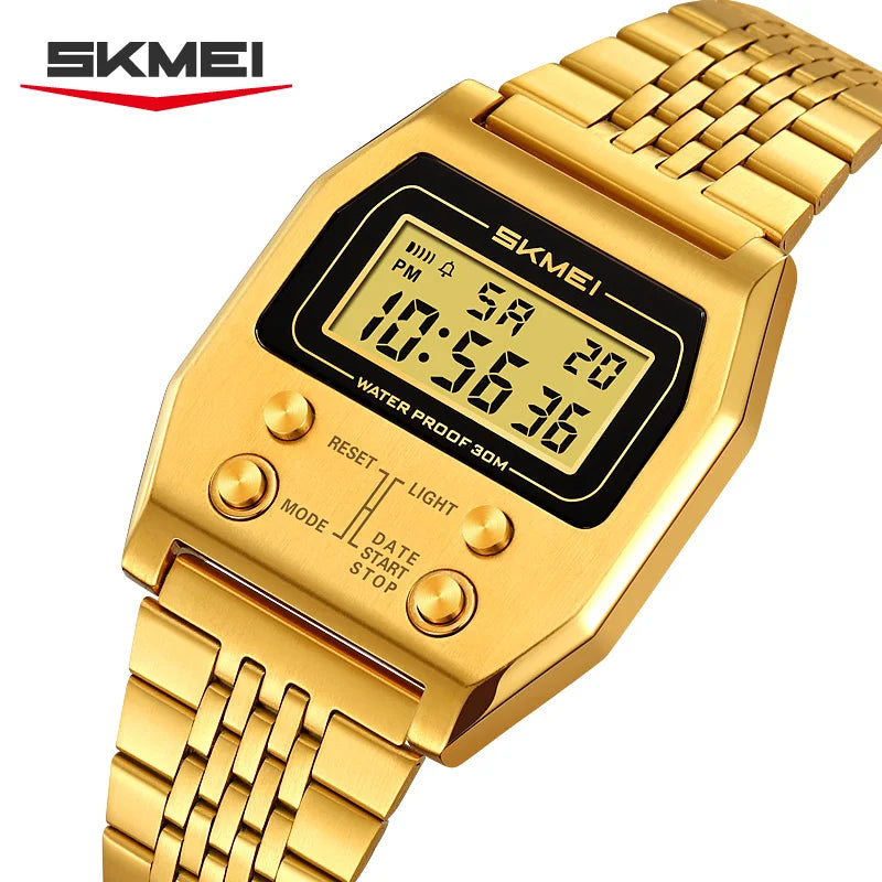 Not Your Average Digital Watch — SKMEI 2460 Retro LED  Display Sports Watch Genuinely Different