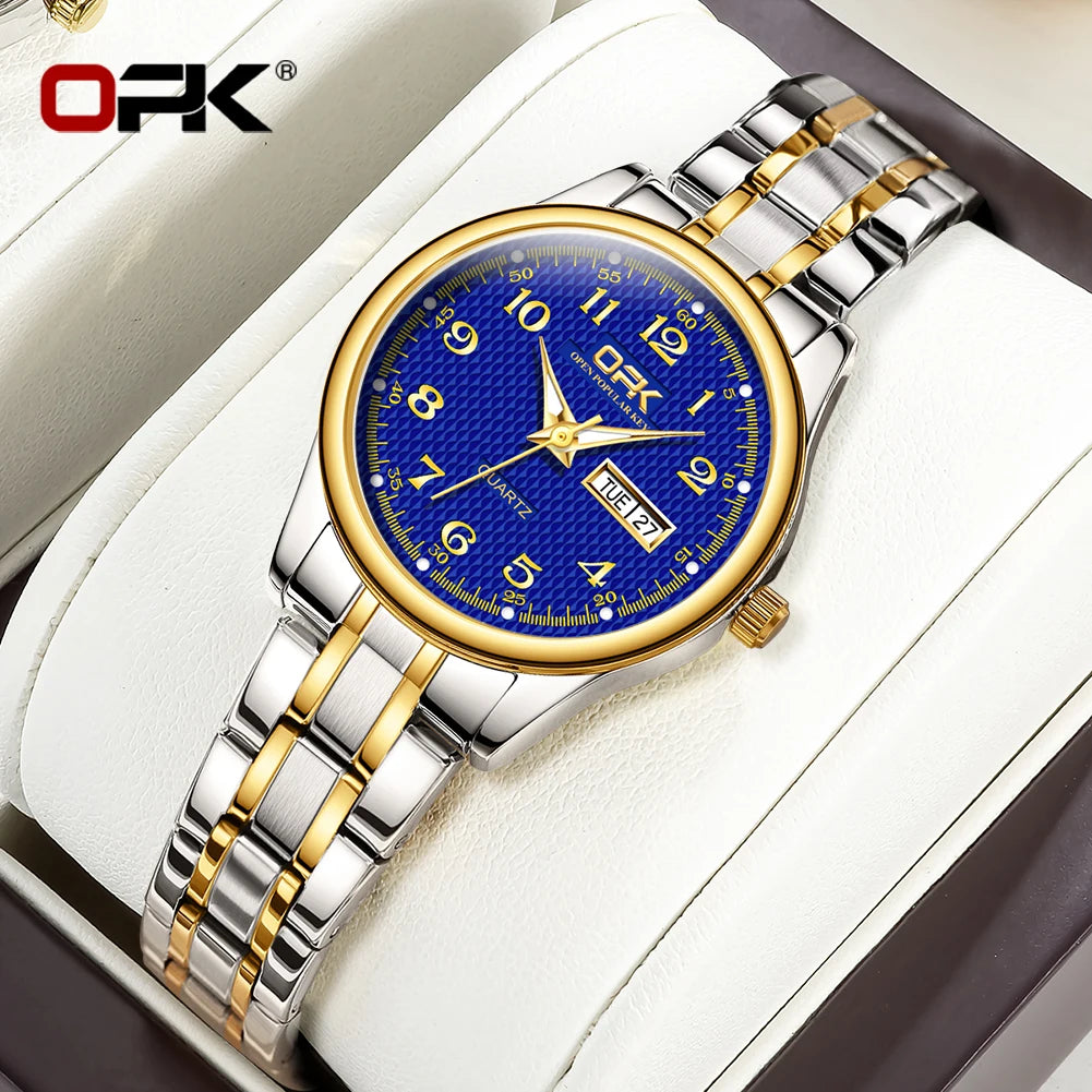 Stunning OPK 8110 — Timeless Women's Watch, Double Calendar, Perfect Everyday Gift