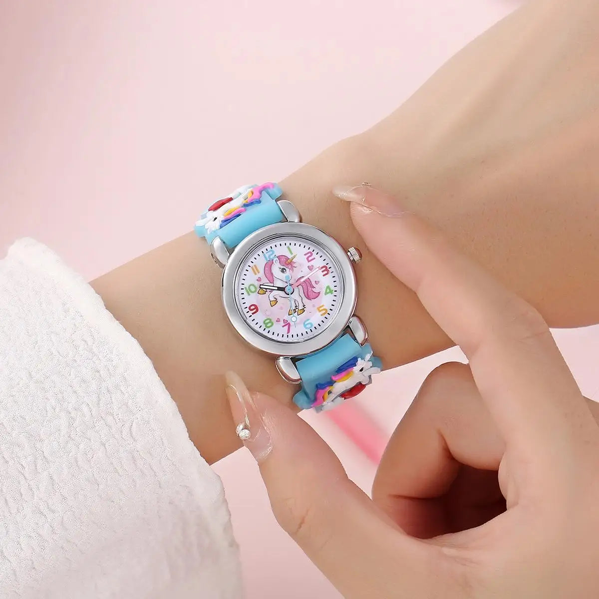 Colourful Unicorn Watch for Girls — Fun Everyday Watch [Colour Choices]